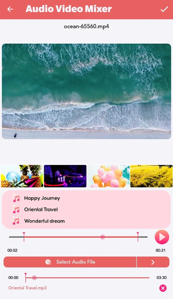 Audio Video Mixer - Image screenshot of android app