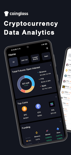 CoinGlass - Bitcoin & Crypto - Image screenshot of android app