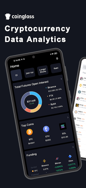 CoinGlass - Bitcoin & Crypto - عکس برنامه موبایلی اندروید