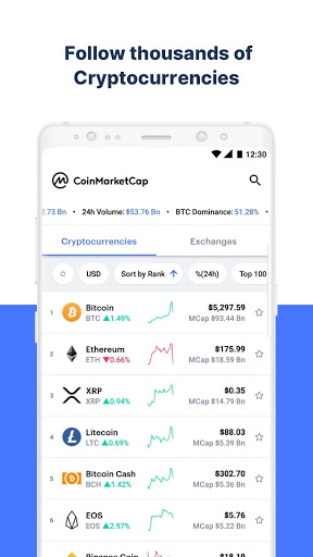 CoinMarketCap Crypto Tracker for Android Download Bazaar