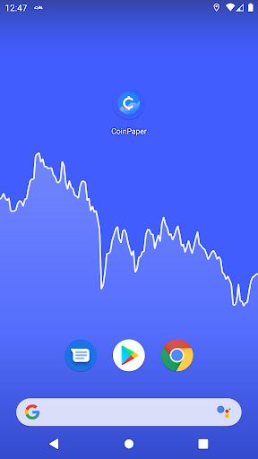 CoinPaper - Live Crypto Wallpaper - عکس برنامه موبایلی اندروید