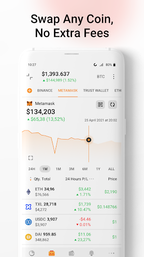 CoinStats - Crypto Tracker - Image screenshot of android app