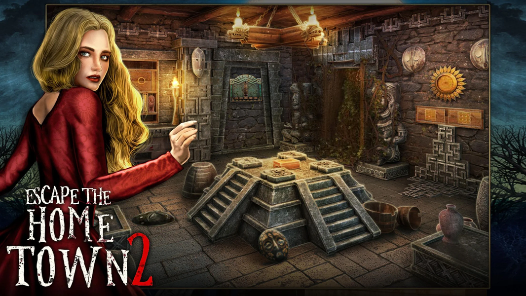 Escape game : town adventure 2 - Gameplay image of android game