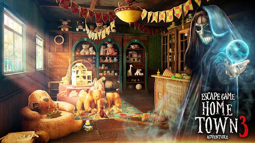 Escape game : town adventure ۳ - عکس برنامه موبایلی اندروید