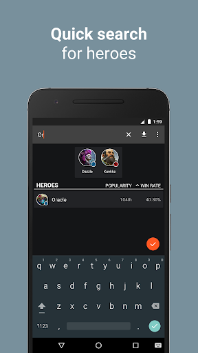 Top Draft for Dota 2 - Image screenshot of android app