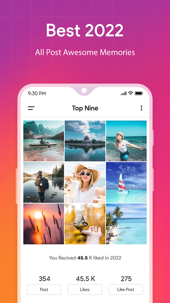 Nine Grid Photo - Grid Maker - عکس برنامه موبایلی اندروید