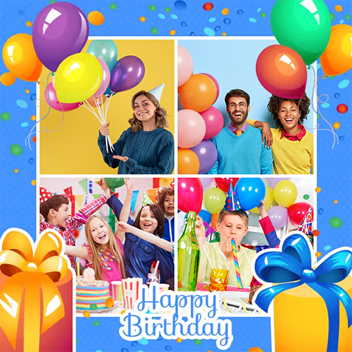 Birthday Collage Maker - عکس برنامه موبایلی اندروید