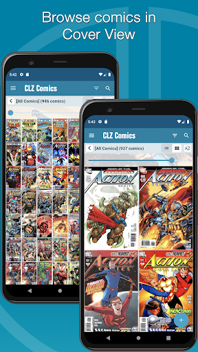 CLZ Comics - comic database - Image screenshot of android app