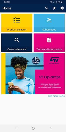 ST op amps - عکس برنامه موبایلی اندروید