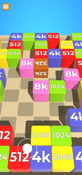 Roll a Cube 2048 - عکس بازی موبایلی اندروید