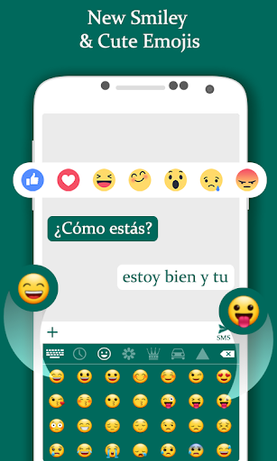 Spanish Keyboard - عکس برنامه موبایلی اندروید