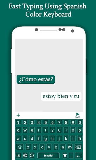 Spanish Keyboard - عکس برنامه موبایلی اندروید