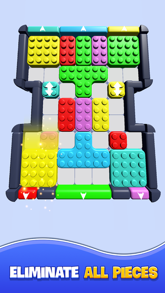 Color Block ۳D Puzzle - عکس بازی موبایلی اندروید