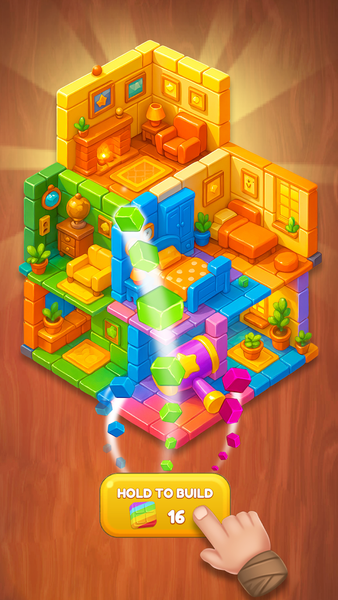 Block Out Master: Color Jam ۳D - عکس بازی موبایلی اندروید