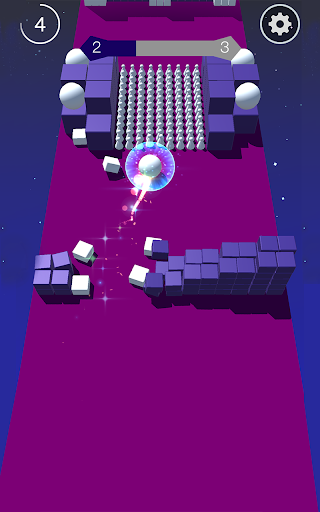 Color 3D Ball - Gameplay image of android game