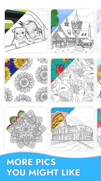 Paint.ly - Zen Color By Number - عکس بازی موبایلی اندروید