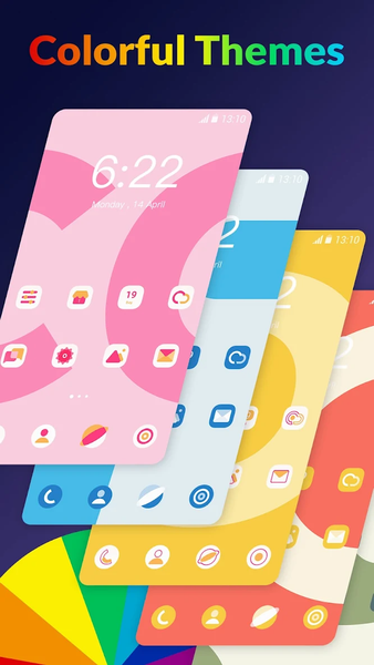 Color Launcher, cool themes - عکس برنامه موبایلی اندروید