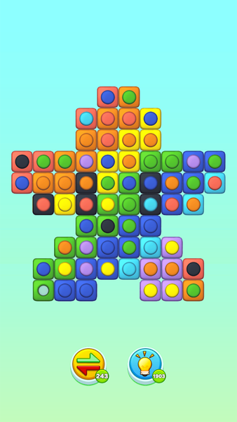 Color Pin Block - Gameplay image of android game