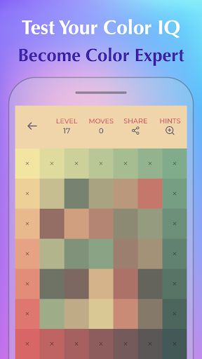 Color Puzzle:Offline Hue Games - Gameplay image of android game