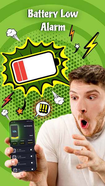 Full Battery Alarm - Image screenshot of android app