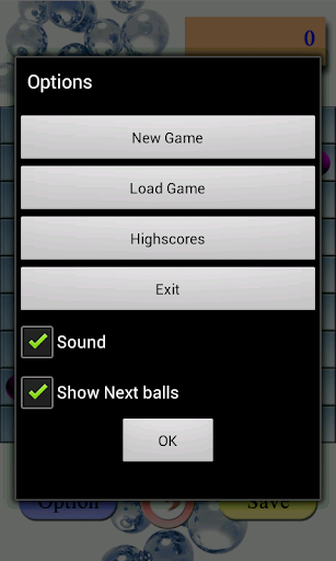 Lines Deluxe - Color Ball - Gameplay image of android game