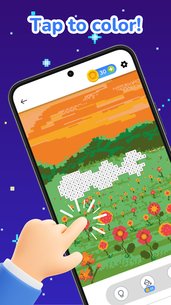 Color By Number App: Art Games - عکس بازی موبایلی اندروید
