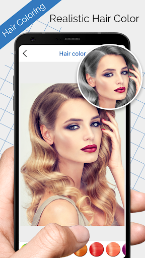 AI Hair Color Photo Editor - Image screenshot of android app