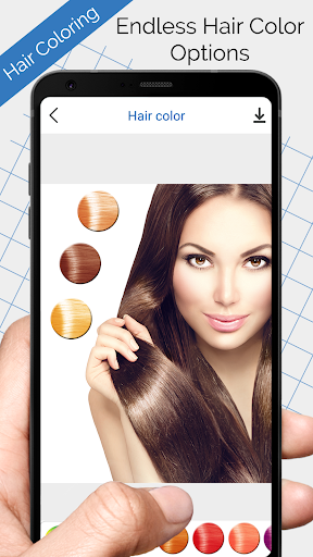 AI Hair Color Photo Editor - Image screenshot of android app