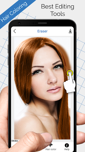 AI Hair Color Photo Editor - Image screenshot of android app