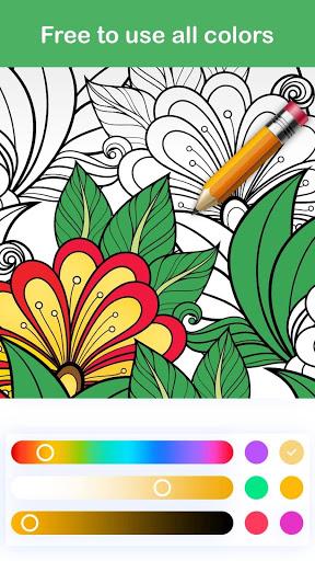 Colorfree: Coloring Book - Image screenshot of android app