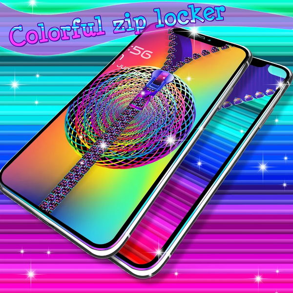 Colorful zip locker - عکس برنامه موبایلی اندروید