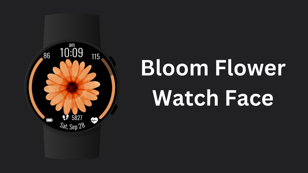 Bloom Flower Watch Face - عکس برنامه موبایلی اندروید