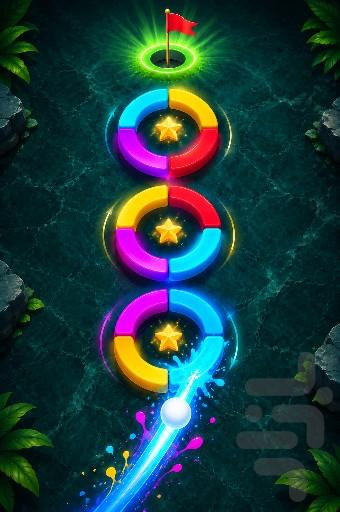 Color golf Switch - عکس بازی موبایلی اندروید