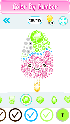 Diamond Art Tap Diamond Painting Gem Color Art Num - Image screenshot of android app