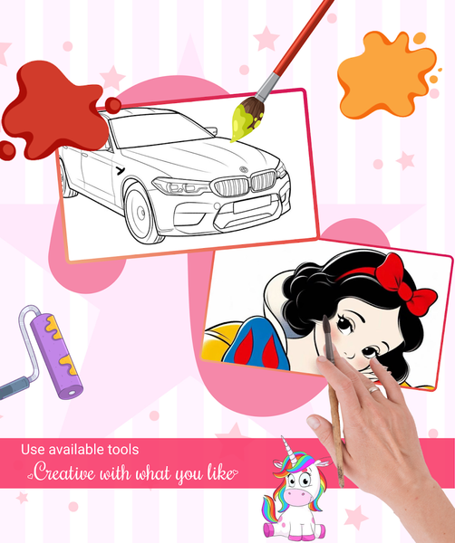Coloring Book: Funny Color - Image screenshot of android app