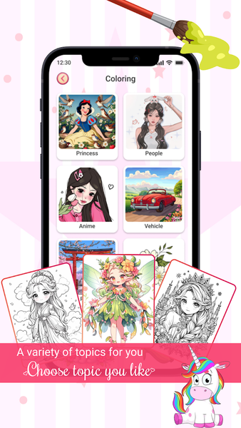 Coloring Book: Funny Color - عکس برنامه موبایلی اندروید