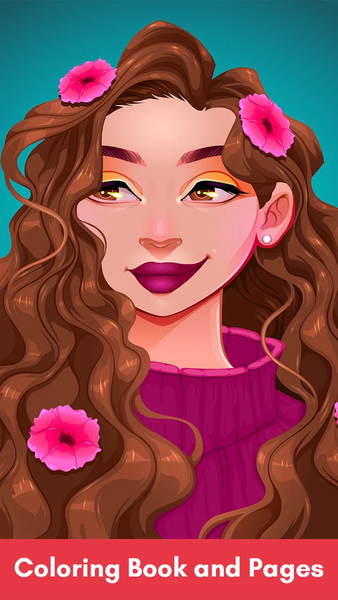 Coloring Book Pages For Adults - Image screenshot of android app