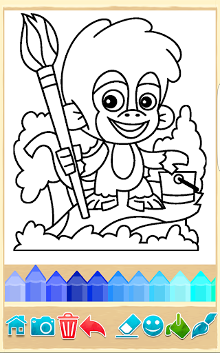 Coloring Pages - Gameplay image of android game