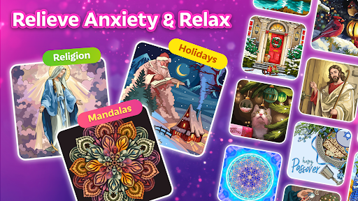 Color by Number: Coloring Book - Gameplay image of android game