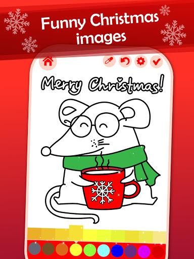 Happy Christmas Coloring Book - عکس بازی موبایلی اندروید