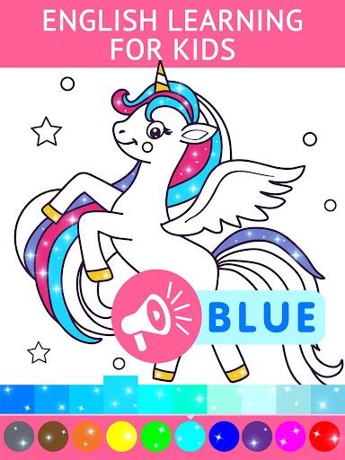 My Little Unicorn: Kids Color - Gameplay image of android game