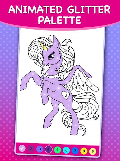 My Little Unicorn by Numbers - Gameplay image of android game