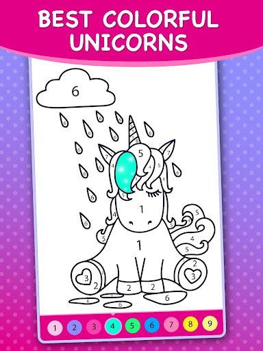 My Little Unicorn by Numbers - Gameplay image of android game
