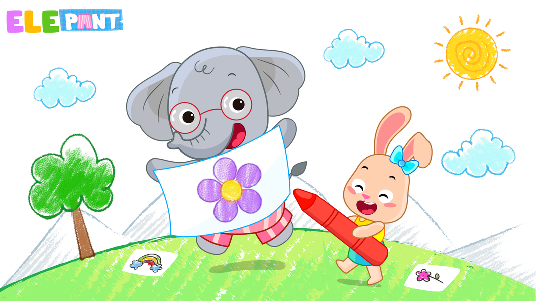 ElePant: Drawing apps for kids - Image screenshot of android app