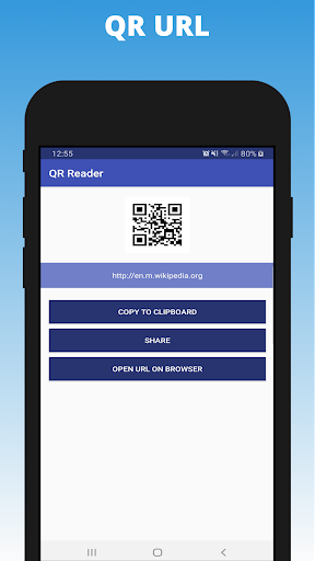 QR Code Reader - QR Scanner - عکس برنامه موبایلی اندروید