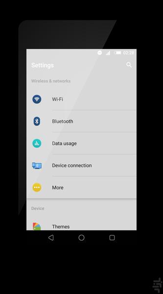 پوسته ColorOs۳ برای گوشی های سونی - عکس برنامه موبایلی اندروید