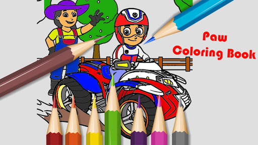 Paw Puppy Coloring Book - عکس بازی موبایلی اندروید