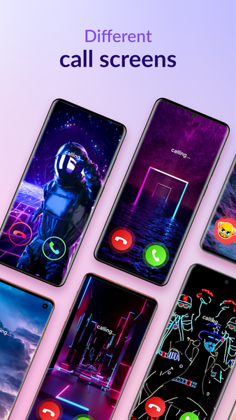 Call Screen Theme - Color Call - عکس برنامه موبایلی اندروید
