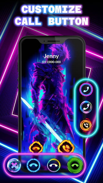 ColorPop:Call Screen Theme - Image screenshot of android app