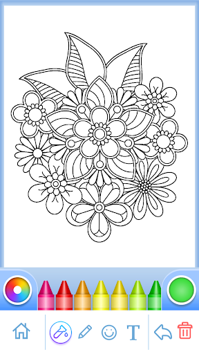 Coloring Book for Adults - عکس بازی موبایلی اندروید
